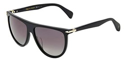 rag &amp; bone RNB1056/S Gafas, Black, 57 para Mujer