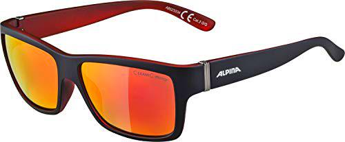 ALPINA Kacey Gafas de Sol, Unisex Adulto, Rojo (Matt-Red)