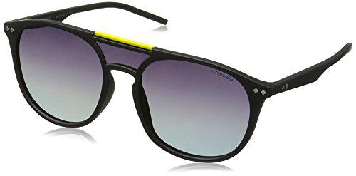 Polaroid PLD 6023/S WJ DL5 Gafas de sol, Negro (Matt Black/Grey Sf Pz)