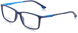 Police VPL949 Gafas, Matt Night Blue, 55 para Hombre