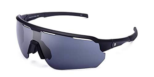 CLANDESTINE Epic Black By SANYO - Gafas de Sol deportivas para Mujer y Hombre