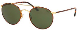 Ralph Lauren POLO 0PH3114 Gafas de Sol, Gold/Havana Rims