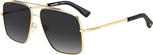 DSQUARED2 D2 0050/S Gafas, Gold, 60 para Hombre