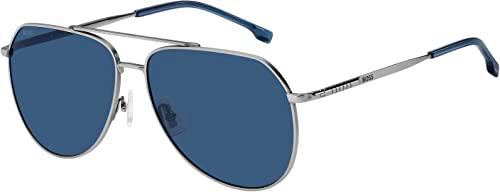 BOSS HUGO 1447/S Gafas, Matte Ruthenium, 61 para Hombre