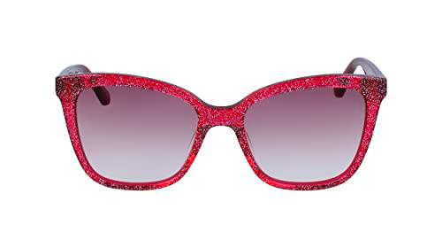 KARL LAGERFELD KL988S Sunglasses, Red Glitter, One Size Unisex Adulto