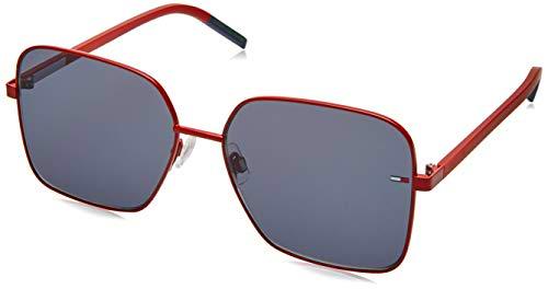 Tommy Hilfiger TJ 0007/S gafas de sol, ROJO, 58 para Mujer