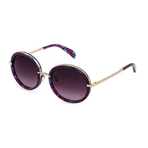 TOUS STO405 Gafas, Shiny Light Gold, 54 para Mujer