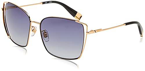 Furla Sfu600 Gafas, Dorado, 59 para Mujer