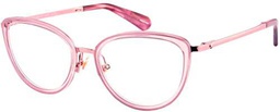 Kate Spade Audri/G Gafas, Rosa/00 Demo Lente, 52 para Mujer