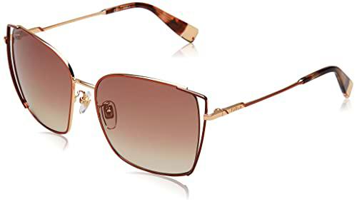 Furla Sfu600 Gafas, Dorado, 59 para Mujer