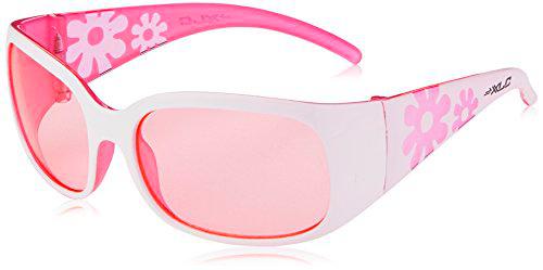 XLC Sg-k03 Gafas de Sol Infantiles, Blanco/Rosa, Talla única para Hombre