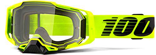 Ride100percent ARMEGA Goggle Nuclear Citrus - Clear Lens