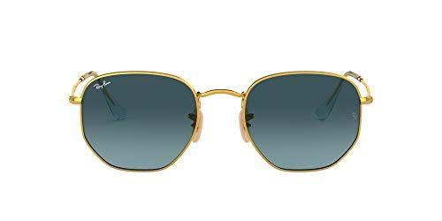 Ray-Ban 0RB3548N Gafas de sol, Gold, 53 Unisex