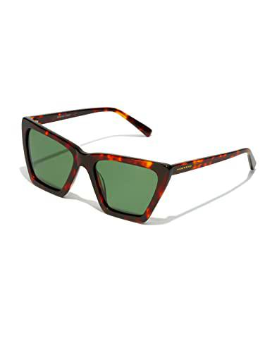 HAWKERS Flush-Polarized Carey Alligator Gafas, Verde Polarizado/Carey