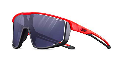 Julbo Fury Gafas de Sol, Gris/Naranja, Talla única Unisex Adulto