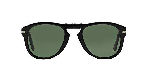 Persol 0Po0714 95/31 52 Gafas de Sol, Negro (Black/Grey Green)