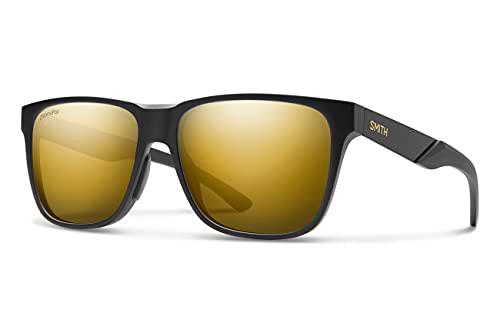 Smith Optics Lowdown Steel Gafas, Oro Negro Mate/Chromapop Polarizado Negro Dorado