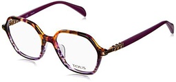 TOUS Vtob10 Gafas, Shiny Violet/Havana, 52 para Mujer