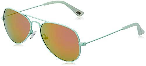 Skechers 0 Gafas, Shiny Light Green, 55 para Mujer