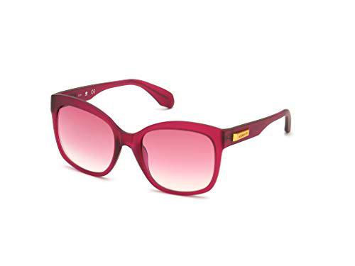 adidas OR0012 Gafas, Matte Red/Bordeaux Mirror, 54 para Mujer