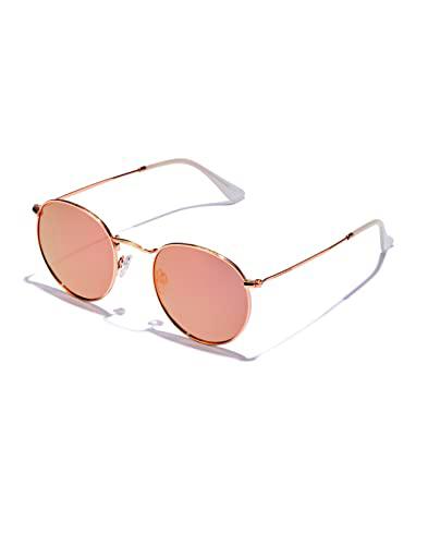 HAWKERS MOMA Midtown Gafas, Gris Polarizado, Rosegold CT