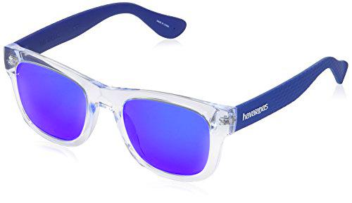 Havaianas PARATY/M Z0 QM4 50 Gafas de Sol, Azul (Crystal Blue/Blue Blue)