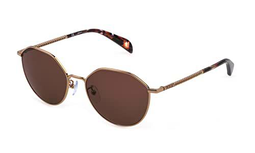 TOUS STO411 Gafas, Shiny Camel, 54 para Mujer