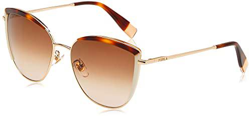 Furla Sfu598v Gafas, Dorado, 55 para Mujer