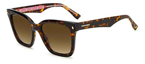 DSQUARED2 D2 0053/S Gafas, Havana, 53 para Mujer