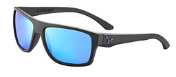 Cébé Empire Gafas, Negro (Noir Mat Bleu Métallique)