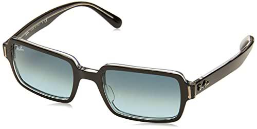 Ray-Ban 0RB2189 Lentes Oscuros, Black ON Transparent, 54 Unisex