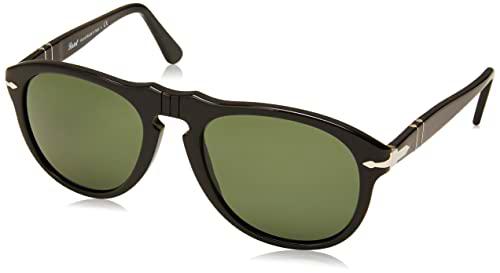 Persol 0Po0649 95/31 52 Gafas de Sol, Negro (Black/Grey Green)