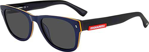 DSQUARED2 D2 0046/S Gafas, Blue Black, 53 para Hombre