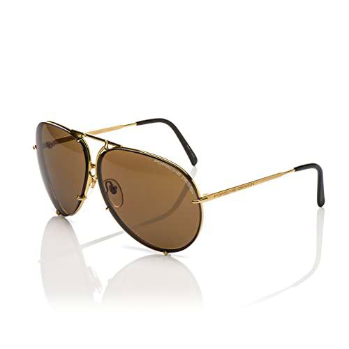 Porsche P8478 Gafas de Sol, Light Gold, 66 Unisex Adulto