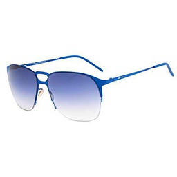 italia independent 0211-022-000 Gafas de sol, Deportivas, 57, Azul