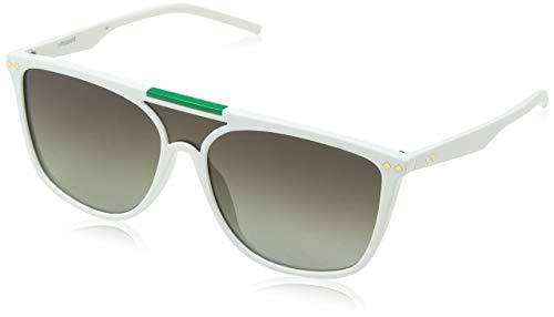 Polaroid Pld-6024-s-vk6 Gafas de Sol, Blanco (White/Green SF Pz)