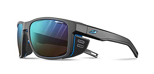 Julbo Shield Gafas de Sol, Negro/Negro, Talla única Unisex Adulto