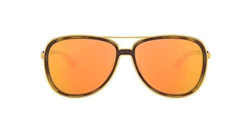 Oakley 0OO4129 Gafas de sol, Brown Tortoise/Gold, 58 para Mujer