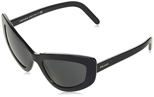 Prada 0PR 11VS Gafas de sol, Black, 55 para Mujer