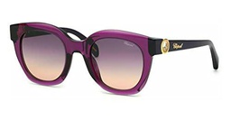 Chopard SCH335S Gafas, TRANSP.Violet, 52 para Mujer