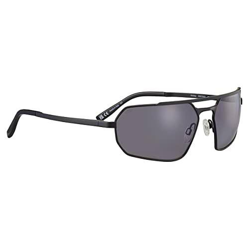 Serengeti Hinkley Gafas, Matte Black, M-L Unisex Adulto