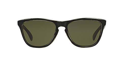 Oakley Frogskins Gafas de Sol, Black Decay, 55 para Hombre