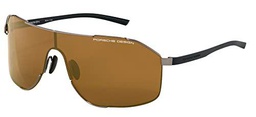 Porsche P8921 Gafas de Sol, Gun, Black, 14 para Hombre