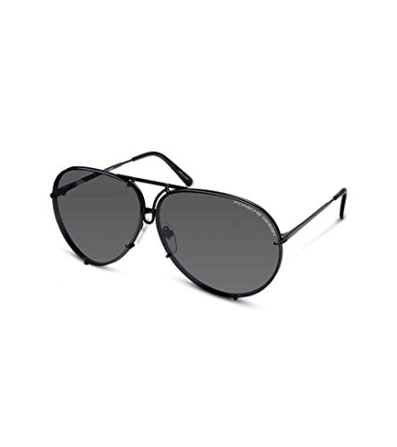 Porsche P8478 Gafas de Sol, Black Mat, 69 Unisex Adulto