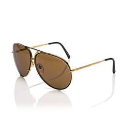 Porsche P8478 Gafas de Sol, Light Gold, 69 Unisex Adulto