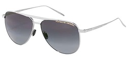 Porsche P8929 Gafas de Sol, Palladium, 63 para Hombre