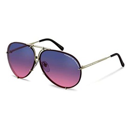 Porsche P8478 Gafas de Sol, Titanium, 63 Unisex Adulto