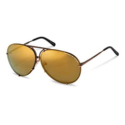 Porsche P8478 Gafas de Sol, Copper, 63 Unisex Adulto