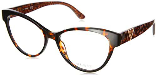 Guess GU2826 Gafas, Dark Havana, 55 para Mujer