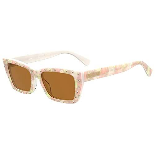 MOSCHINO MOS092/S Gafas, SZJ, 52 para Mujer